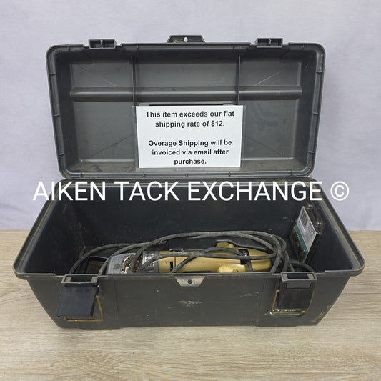 Oster Clipmaster Variable Speed Heavy Duty Body Clippers with Storage Toolbox &