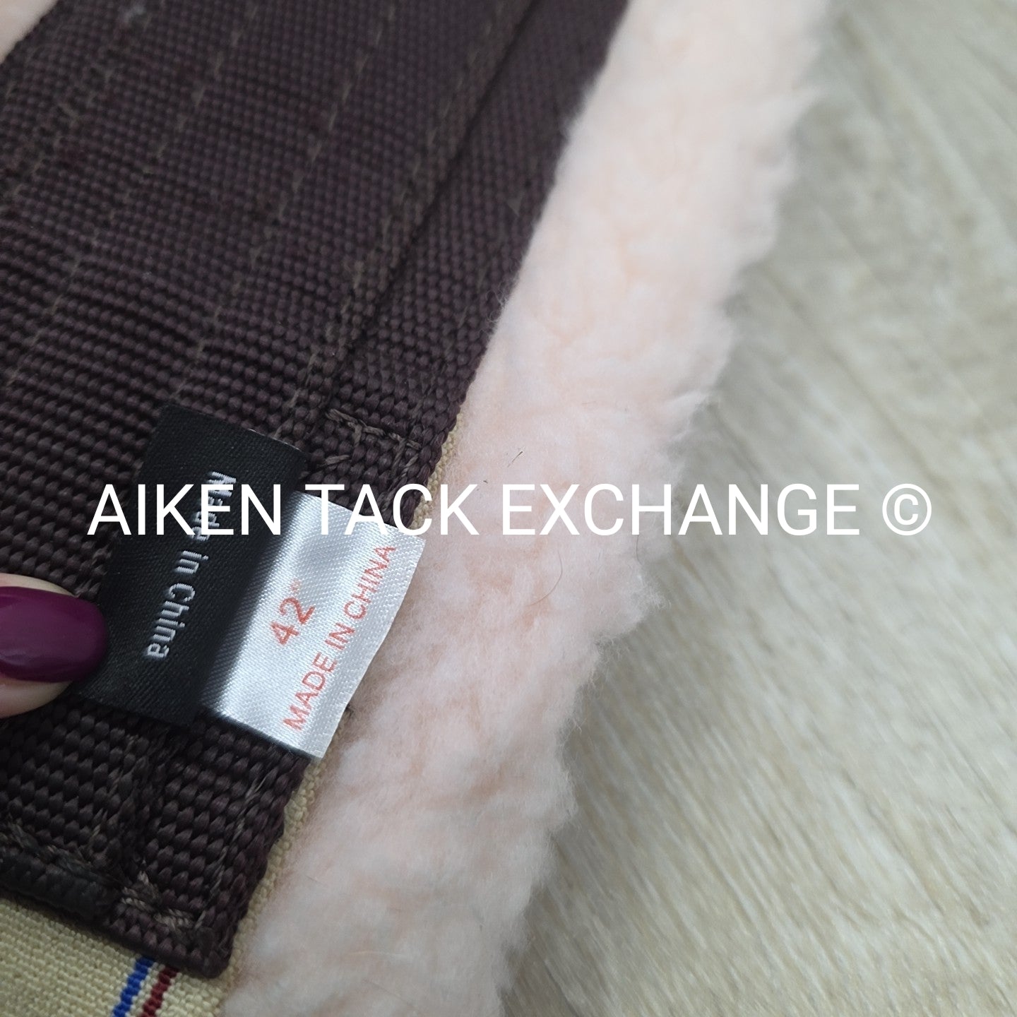 Circuit by Dover Saddlery Fleece Girth w/ Double Elastic, 42"