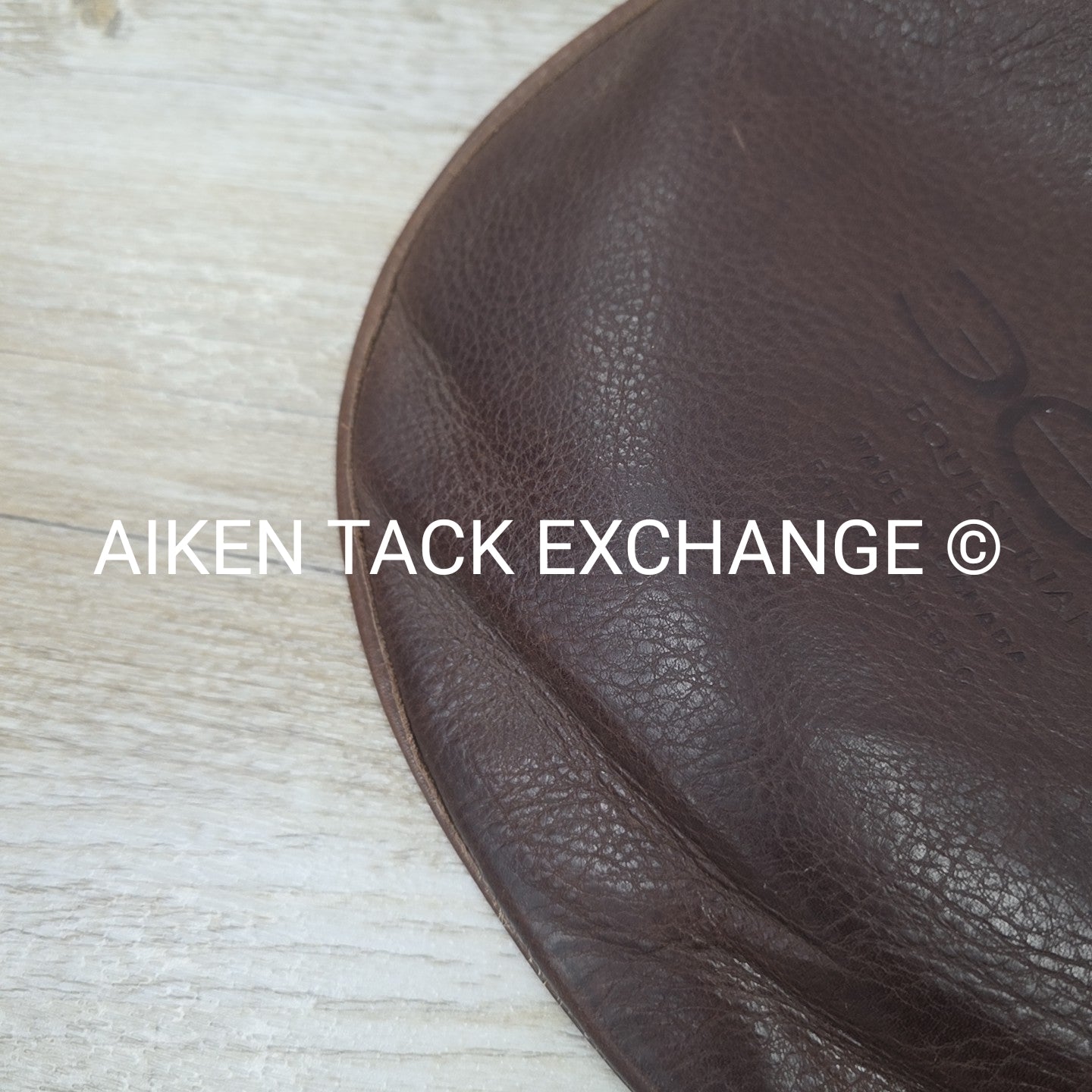 Ogilvy Leather & Foam Half Pad, 16.5" - 18"