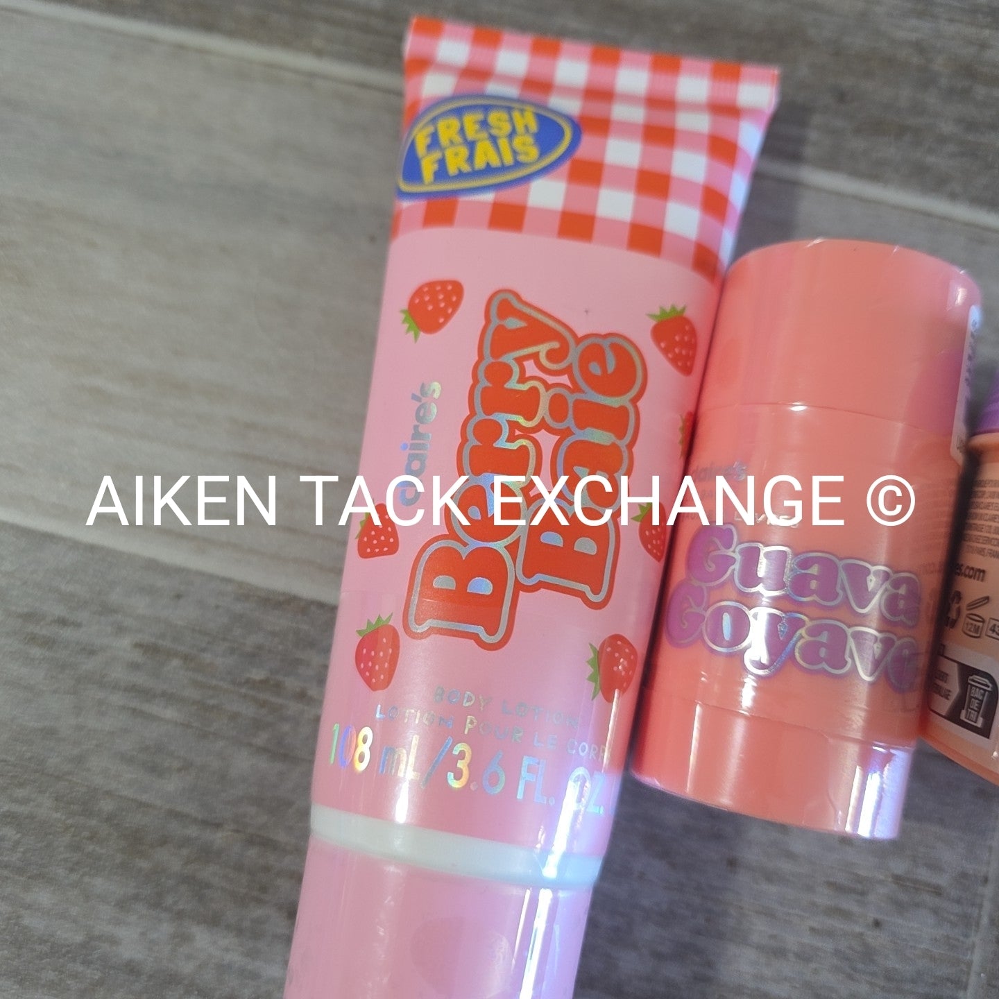 Claire's Body Care Bundle - Body Cream, Body Lotion, Lip Balm