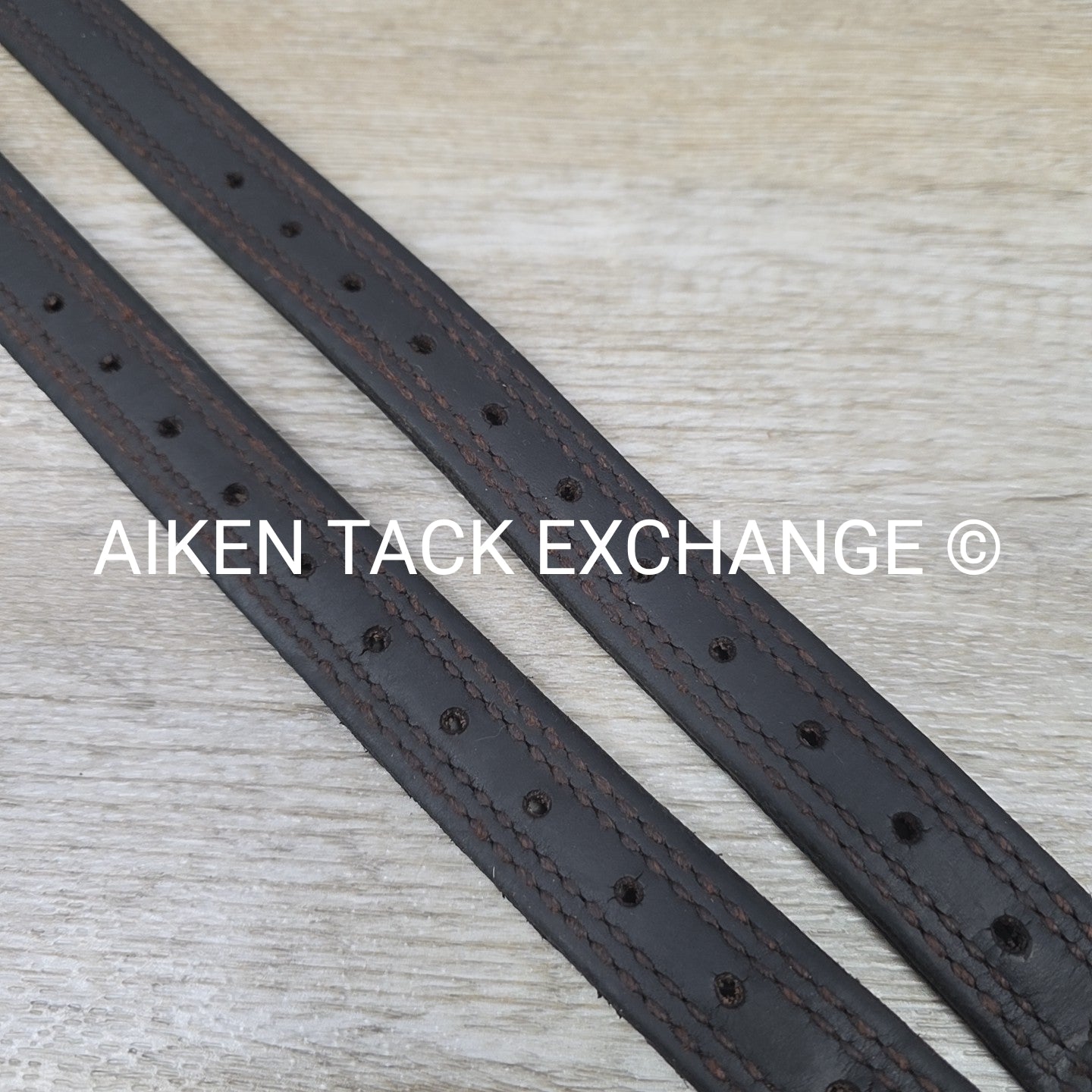 Nunn Finer Nylon Center Stirrup Leathers, Brown, 50"