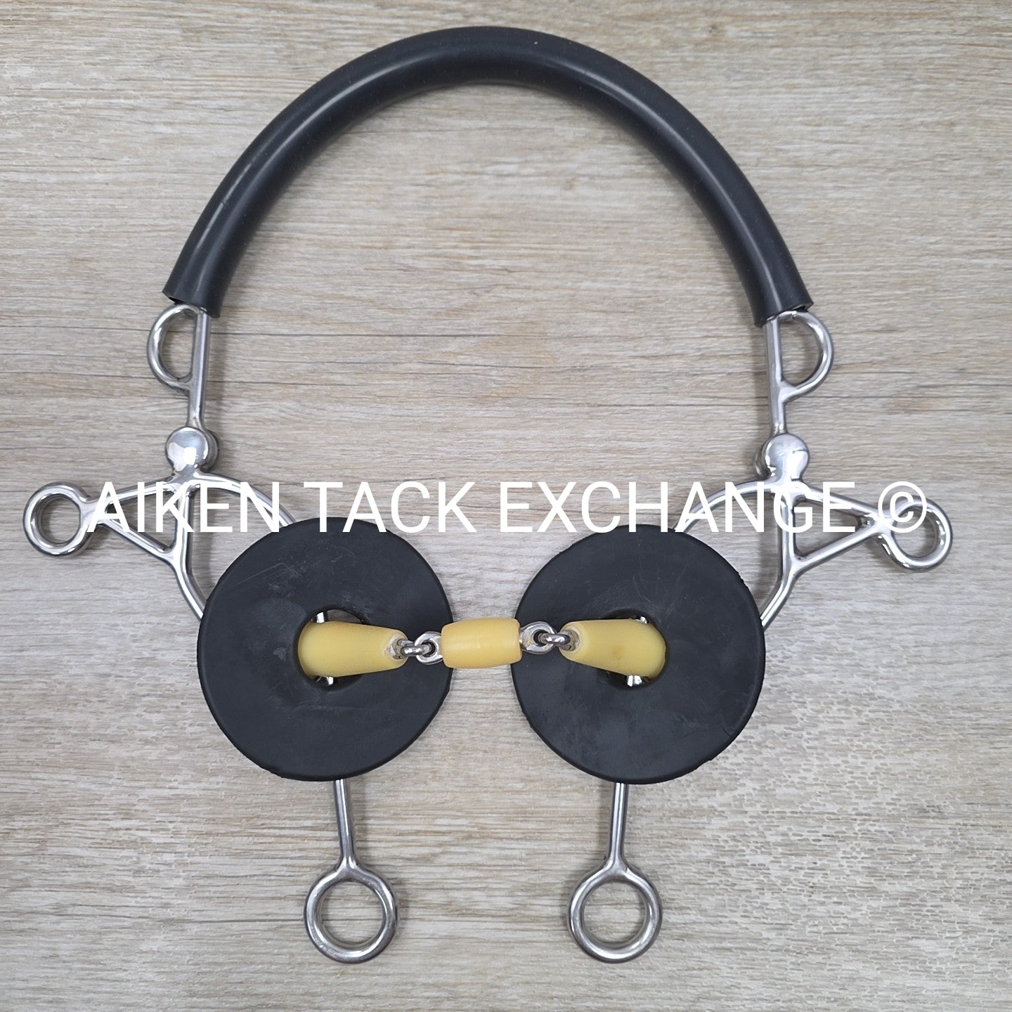 Happy Mouth Double Joint Hackamore Bit 5.25"