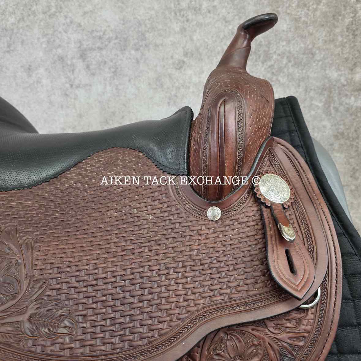 2017 Foxtrot USA Harmony Western Dressage Saddle, 16" Seat, Semi-Wide Tree