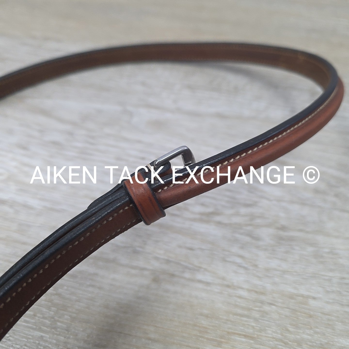 Bobby's English Tack Square Raised Fancy Stitched Standing Martingale, Brown, Wa
