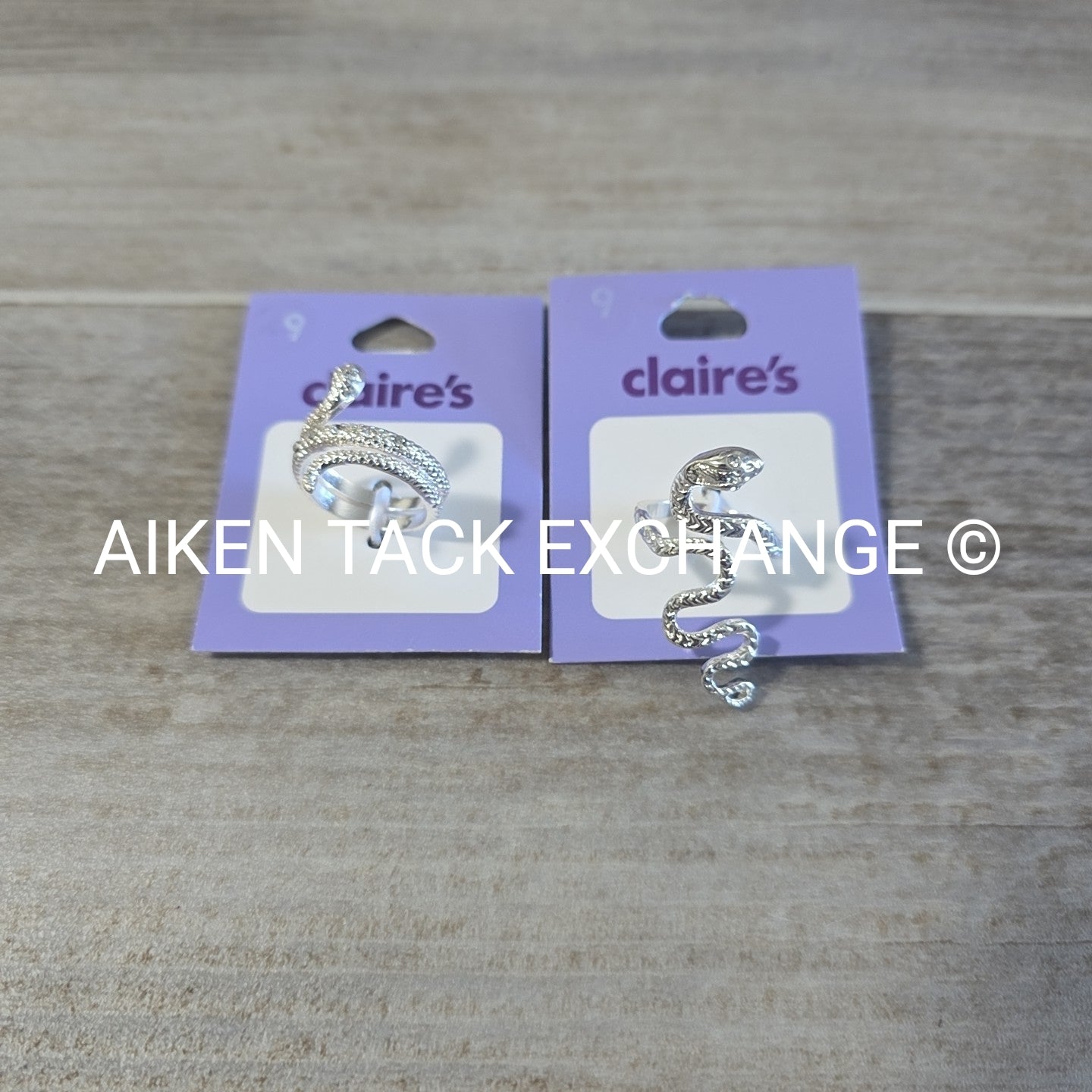 Claire's Rings (2) - Size 9