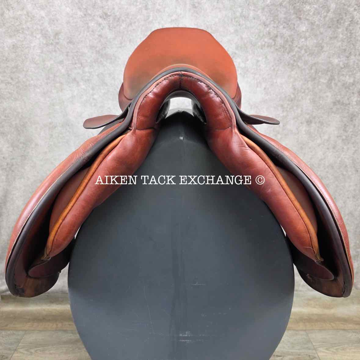 Stubben Edelweiss CS Close Contact Jump Saddle, 17" Seat, 31cm Tree - MW, Wool Flocked Panels