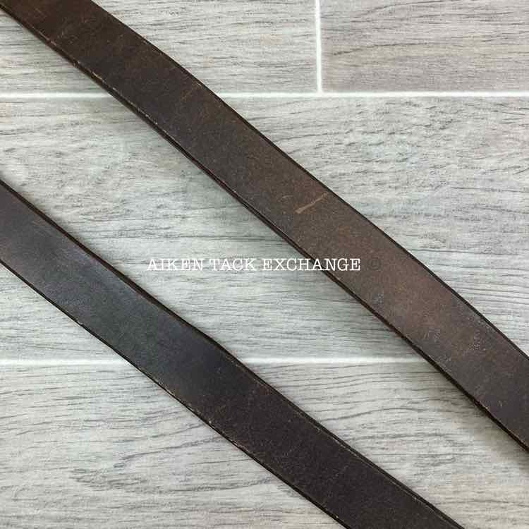 English Stirrup Leathers, Brown, 58"