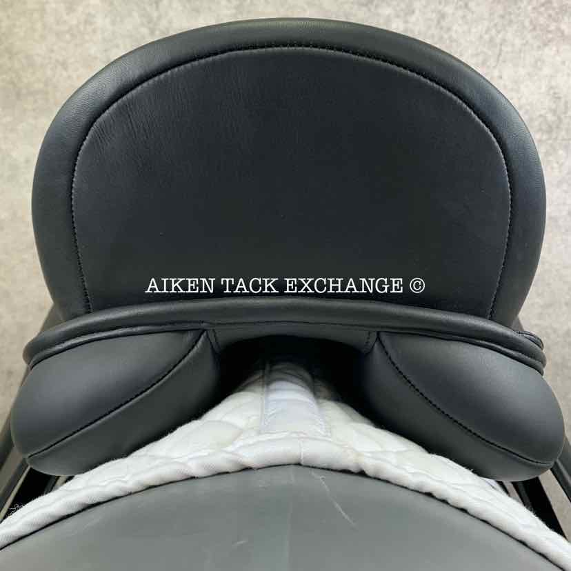 **SOLD** 2024 Collegiate Esteem Dressage Saddle, 17.5" Seat, Adjustable Tree - Changeable Gullet, Wool Flocked Panels