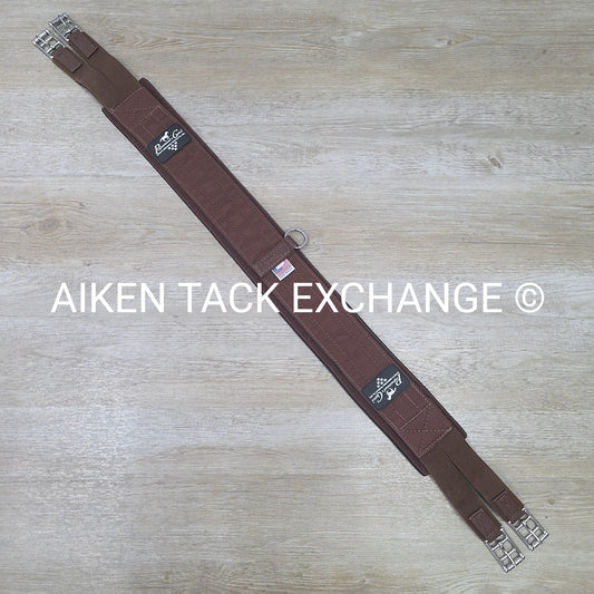 Professional's Choice SMx Double Elastic Girth, Brown, 48"