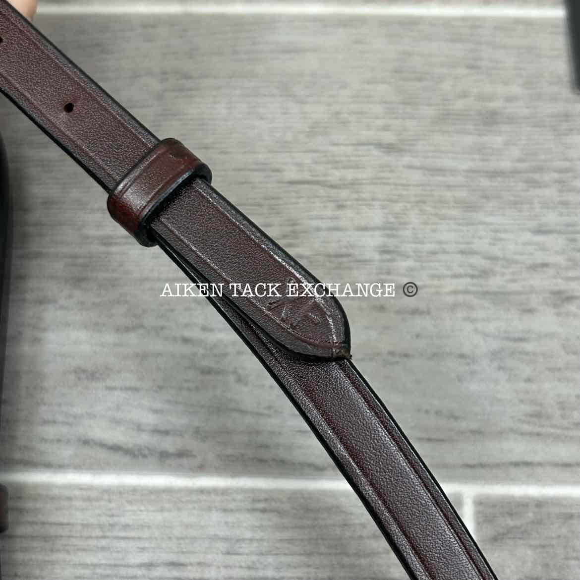 KL Select KL Italia Venezia Hunter Bridle with Reins, Brown, Size Full