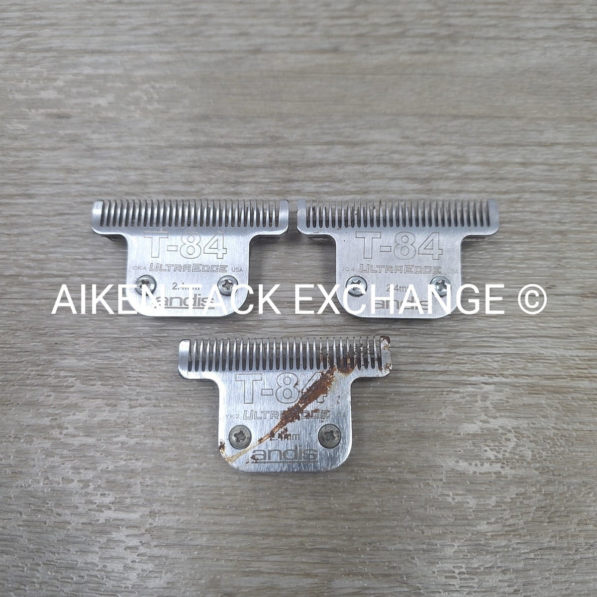BARGAIN BUNDLE: 3 Andis T-84 UltraEdge Replacement Blades