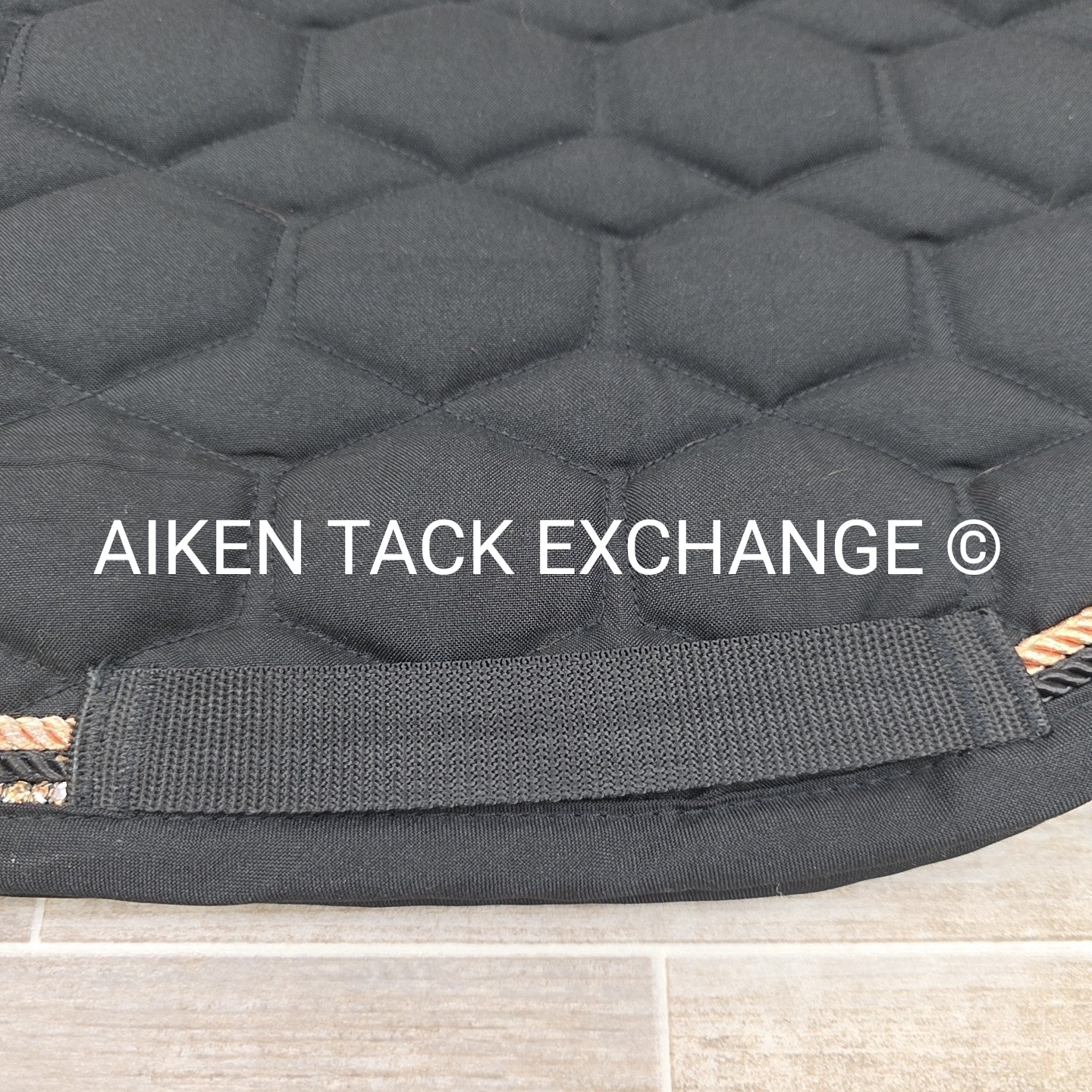 HKM Rose Gold Glamour Dressage Saddle Pad