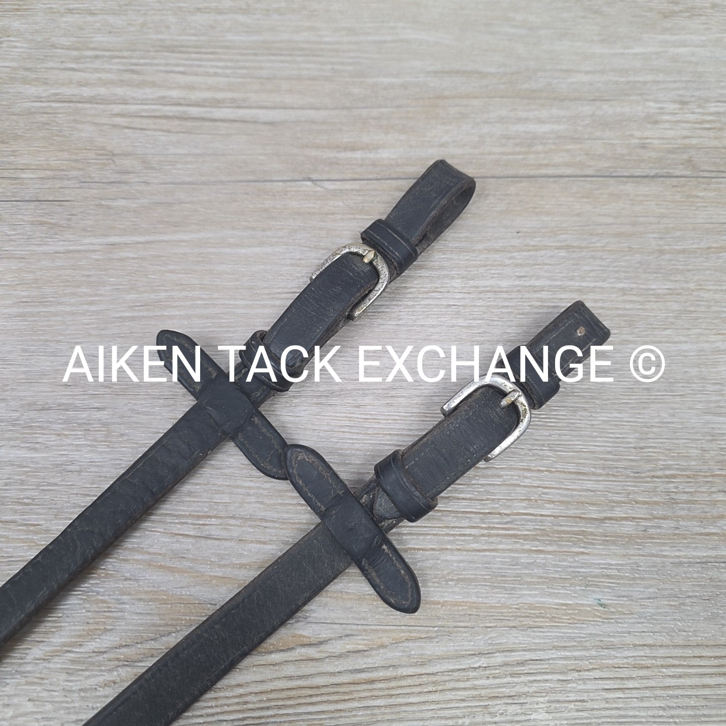 BARGAIN BUNDLE: 2 Pair Vespucci Leather Reins with Hand Stops
