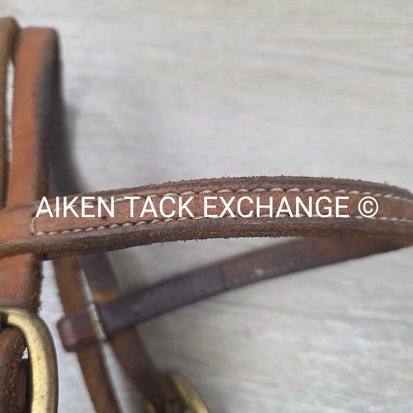 Western Browband Headstall, Brown, Size Full