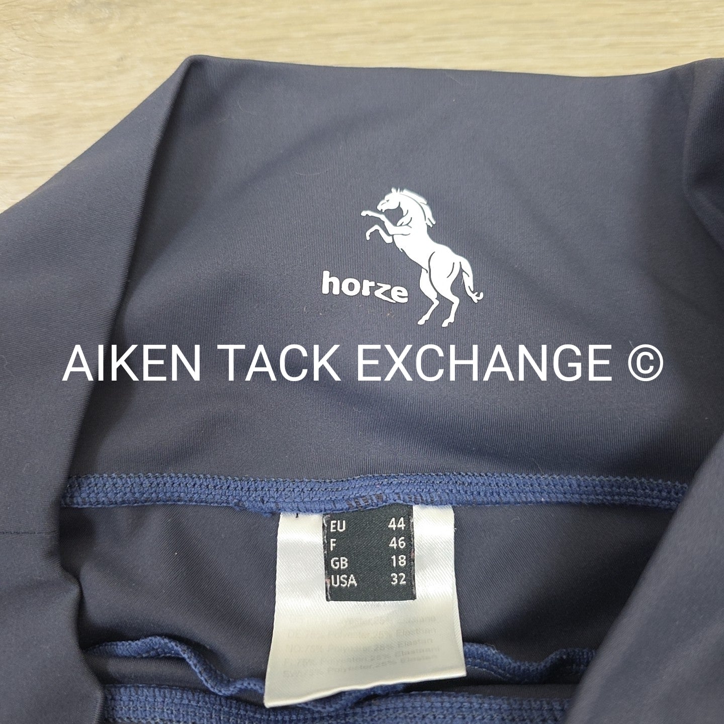 Horze Silicone Grip Full Seat Tights, Size 32