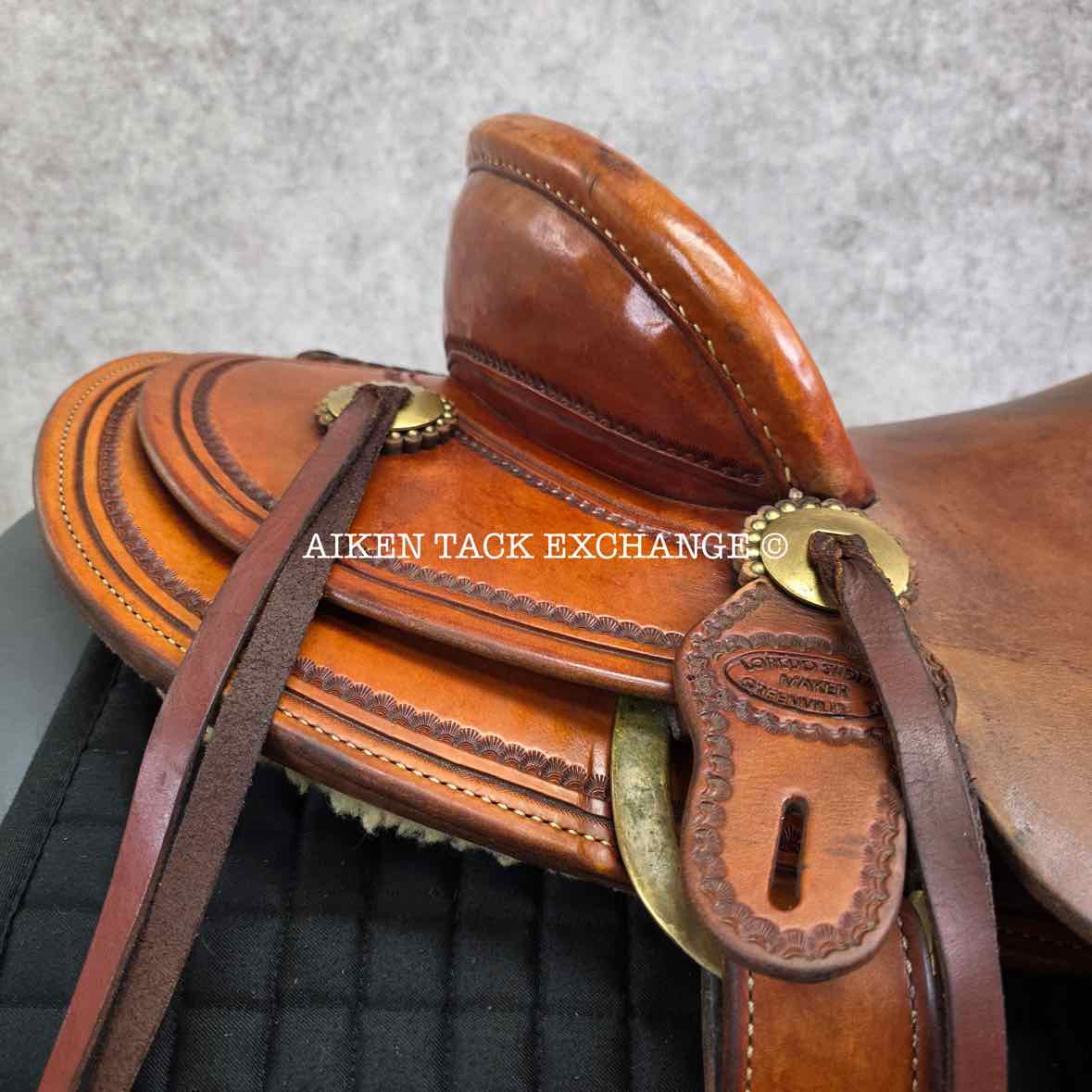 2008 Loredo Saddlery Western Saddle, 15" Seat, Wide Tree - Full QH Bars