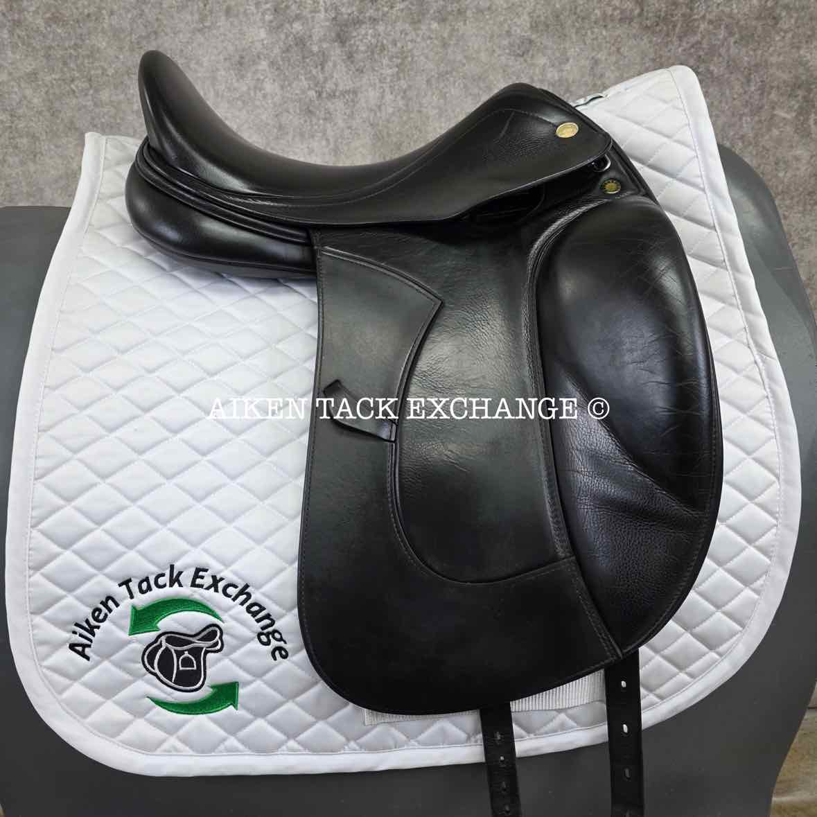 **SOLD** 2004 Prestige Galileo Dressage Saddle, 16" Seat, 30 Tree - Medium, Wool Flocked Panels