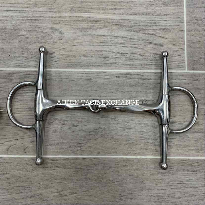 Coronet Slow Twist Single Joint Full Cheek Bit 6"