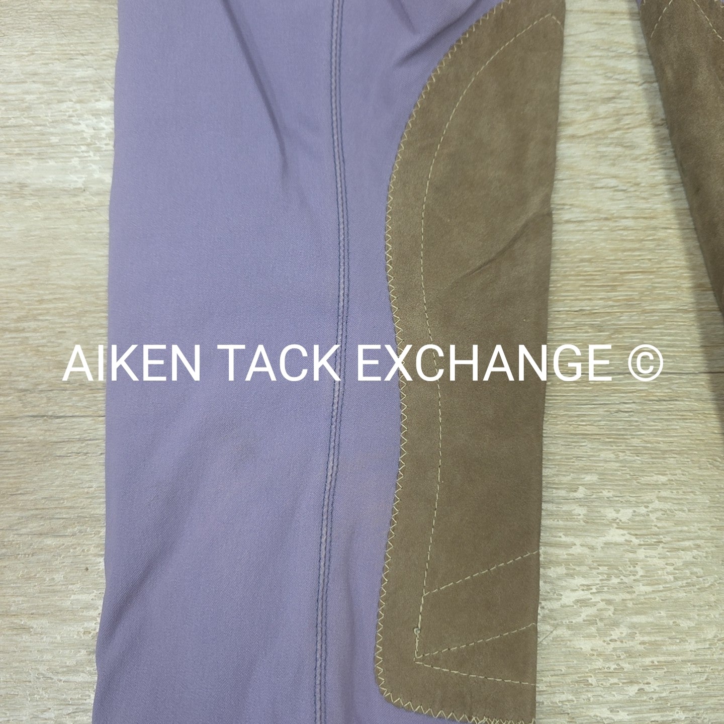 Tailored Sportsman Trophy Hunter Knee Patch Breeches, Ultra Violet, Size 24