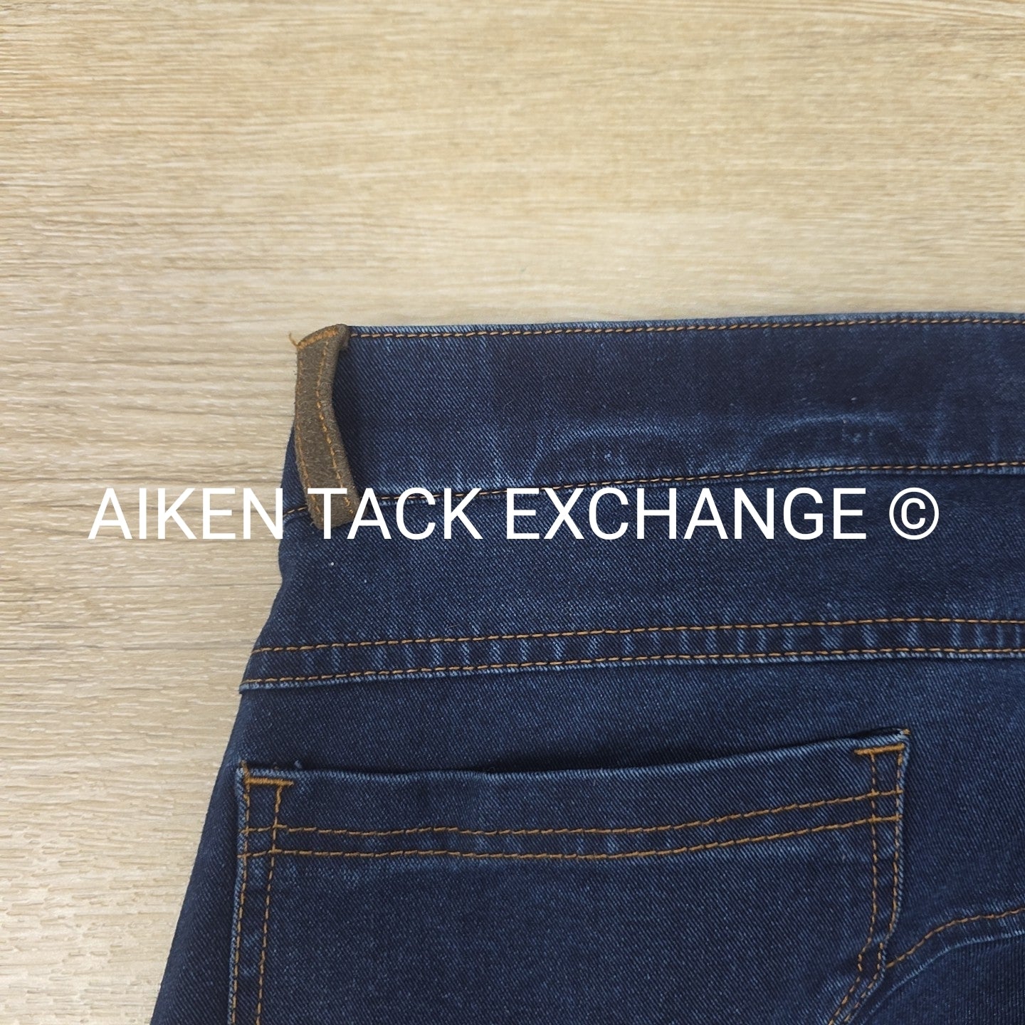 Dublin Shona Denim Knee Patch Breeches, Women's 30