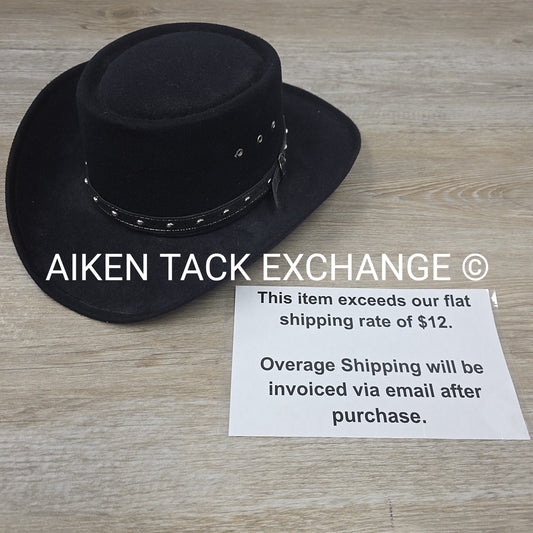 Great West Hat Co. Felt Hat, Size 7 3/8