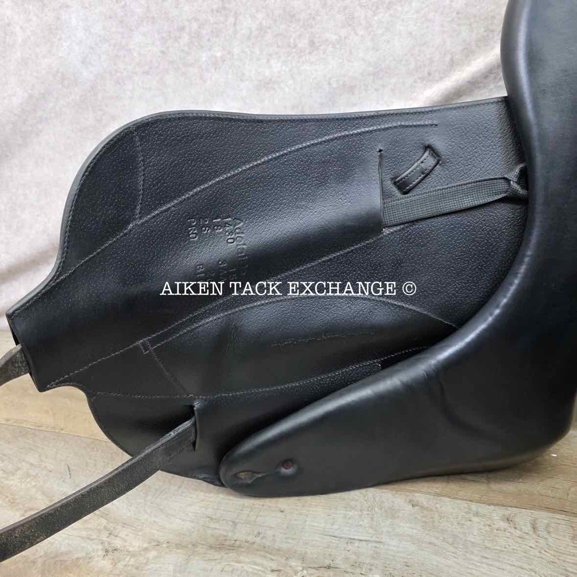 2015 Voltaire Adelaide Monoflap Dressage Saddle, 18" Seat, 3AA Flap, Medium Wide Tree, PRO Panels, Full Buffalo Leather