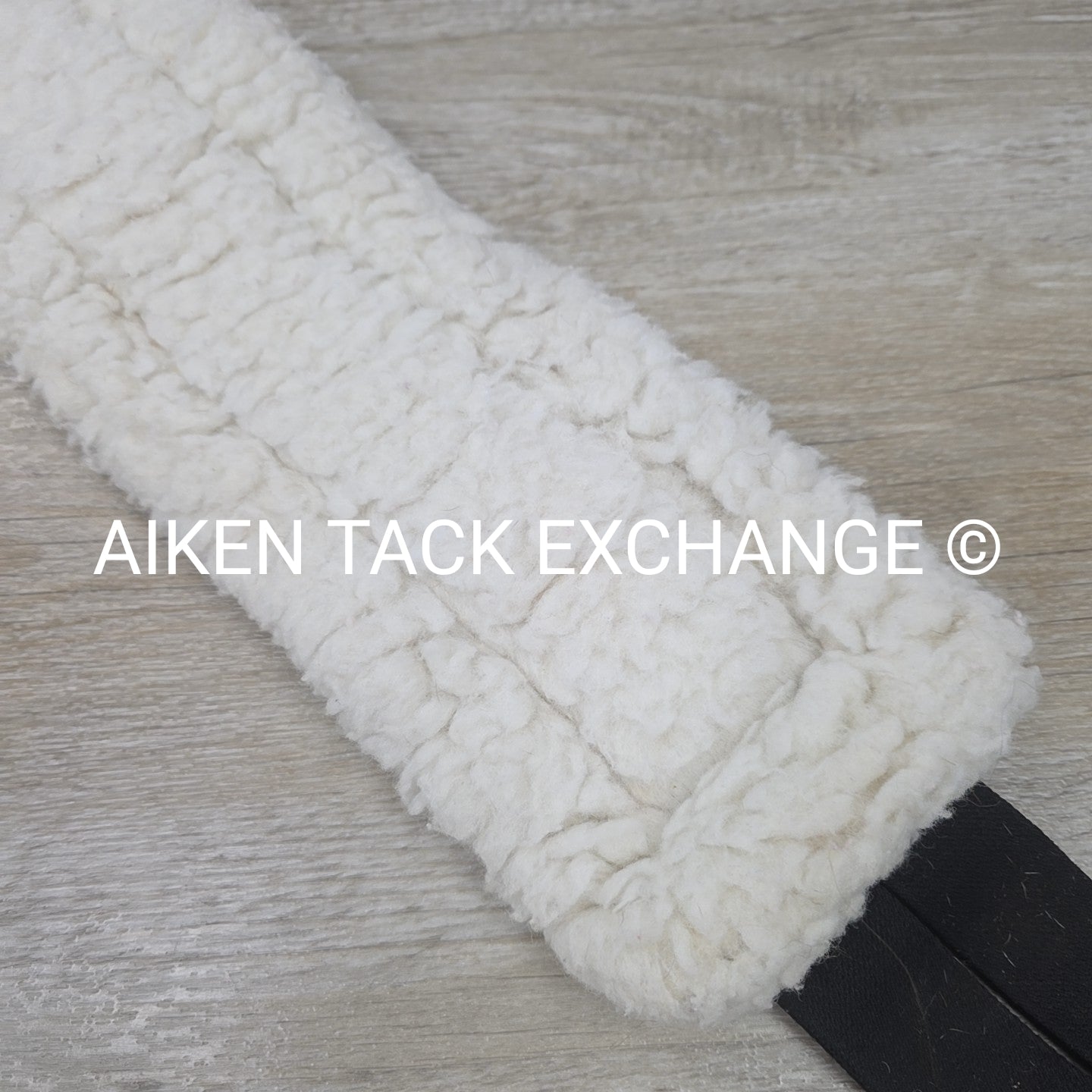 Oaklyn Removable Fleece Double End Elastic Girth, Brown, Size 40"