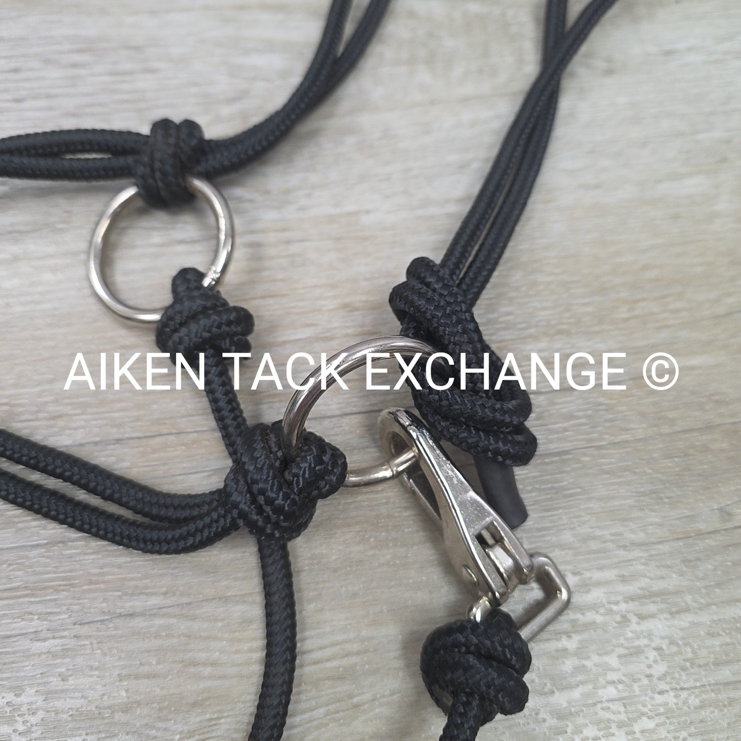 Rope Halter with Lead Ring & Snap
