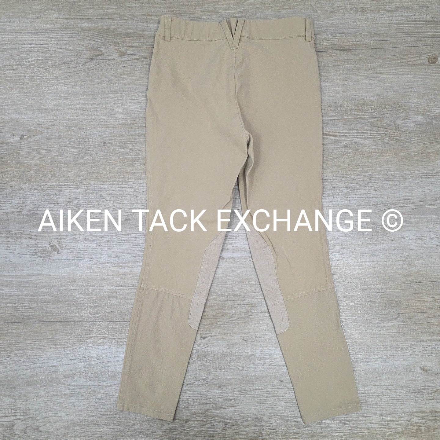 Ariat Heritage Side Zip Knee Patch Breeches, Youth 14