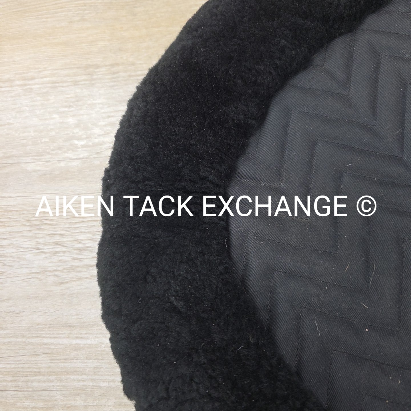 Fleeceworks FXK Technology Sheepskin Dressage Saddle Pad with Full Trim