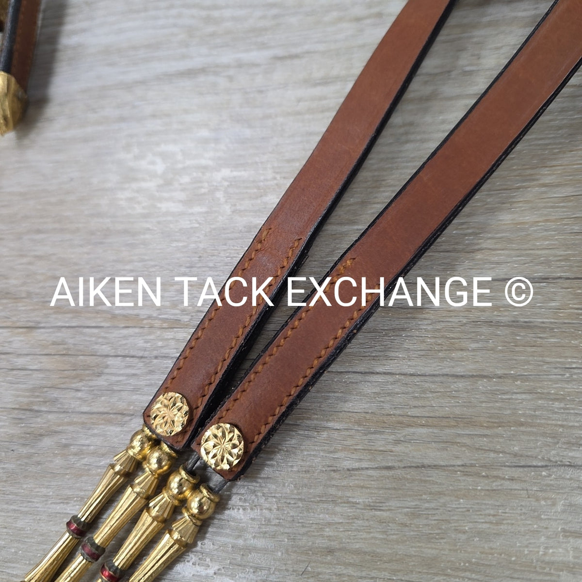 Western Show Bridle with Matching Split Reins