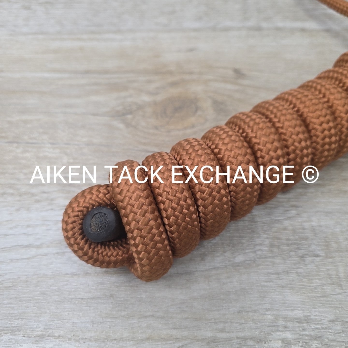 TuffRider Rope Halter with Matching Lead, Brown, Size Full/Horse