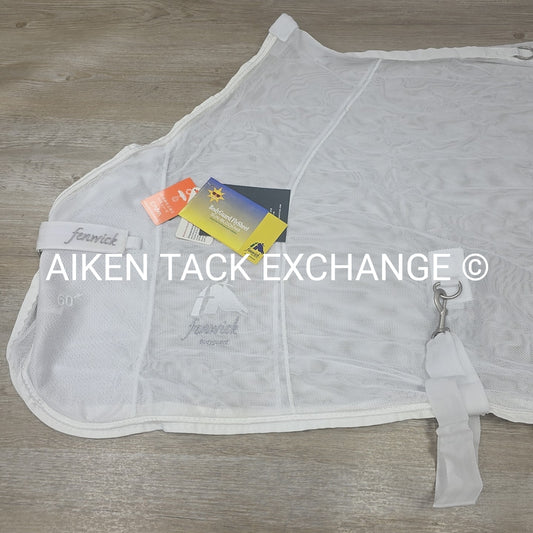 Fenwick Equestrian BodyGuard Mesh Cooler, White (has some marks) 60"
