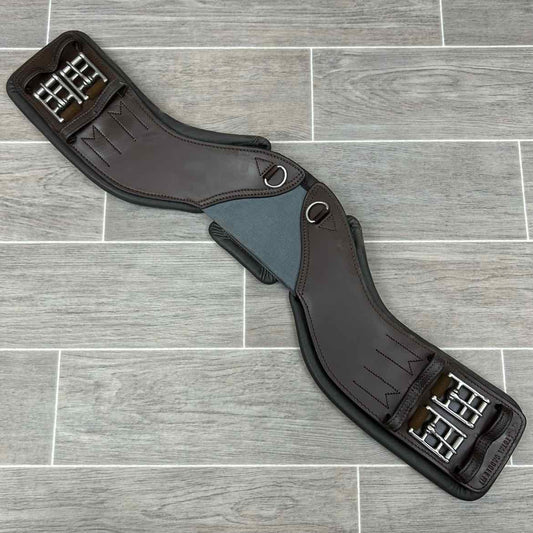 Total Saddle Fit StretchTec Shoulder Relief Dressage Girth with Leather Liner