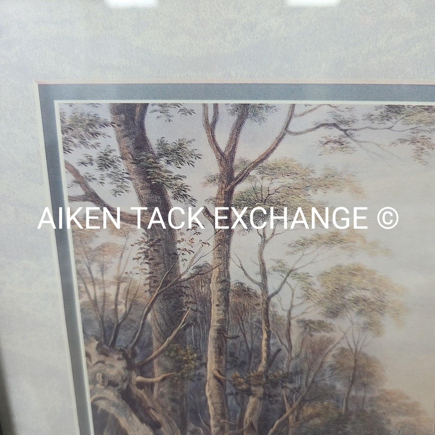 Gathering The Dogs & Begin The Hunt by William Webb, Framed 21" x 17"