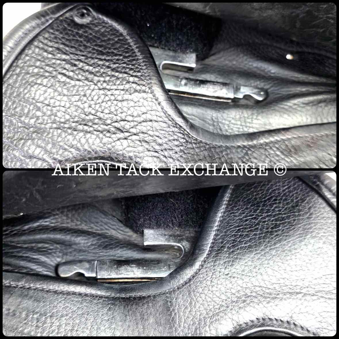2011 County Perfection Dressage Saddle, 17" Seat, Adjustable Flap, Medium Narrow Tree, Wool Flocked Panels