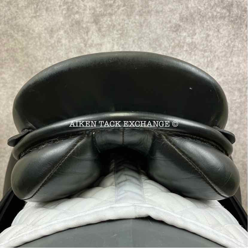 1994 Karl Niedersuss Symphonie Dressage Saddle, 17.5" Seat, Medium Tree, Wool Flocked Panels