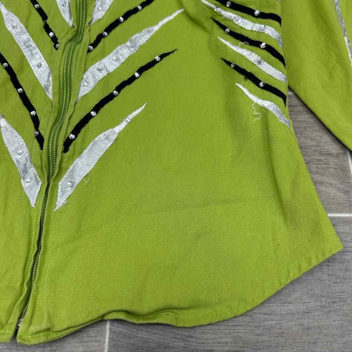 Rod's Long Sleeve Western Show Shirt, Size Medium