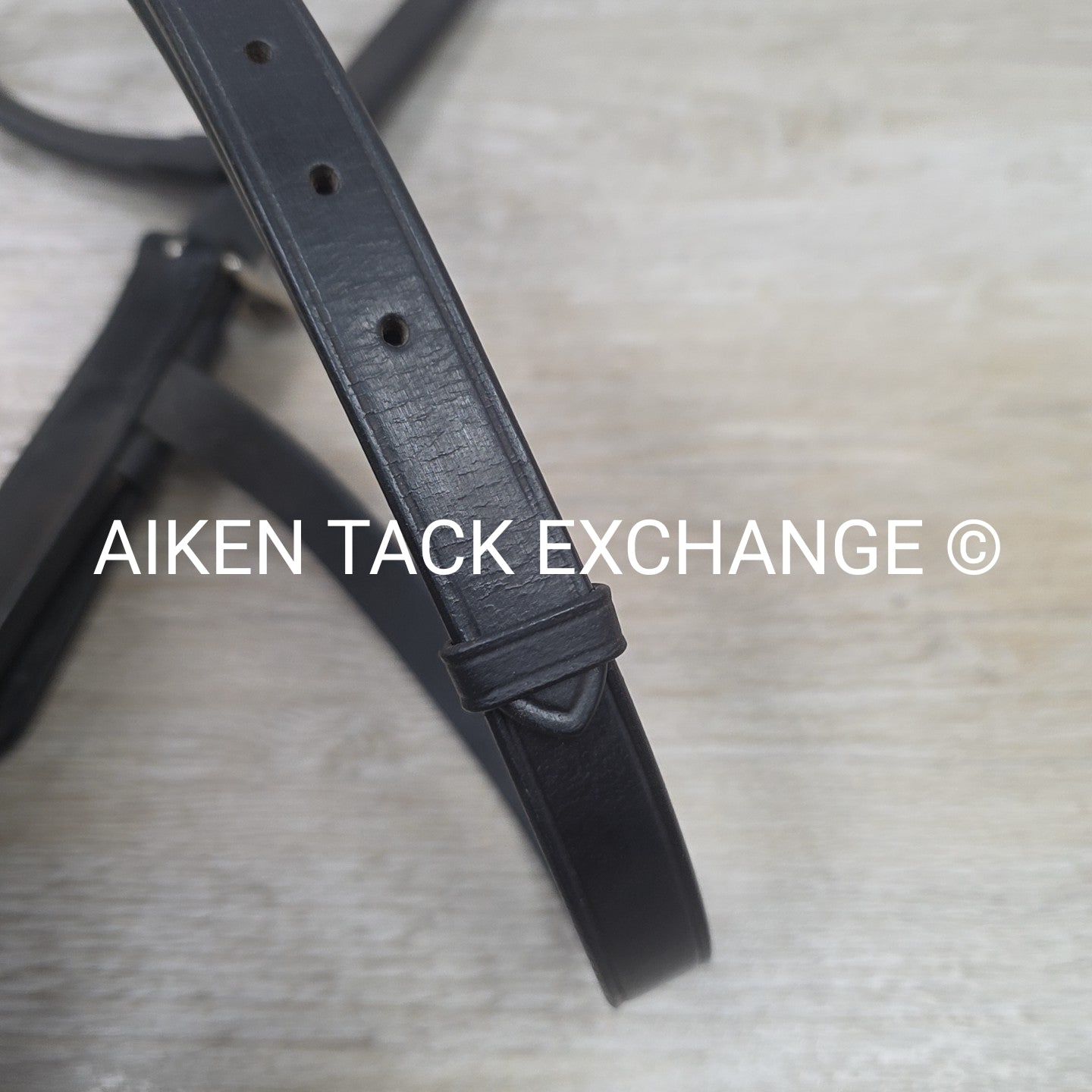 \Leather Lunging Cavesson, Black, Size Full