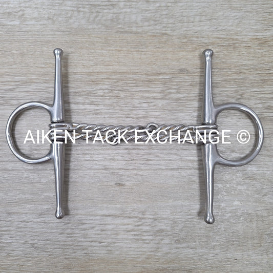 Double Twisted Wire Full Cheek Bit 4.75"