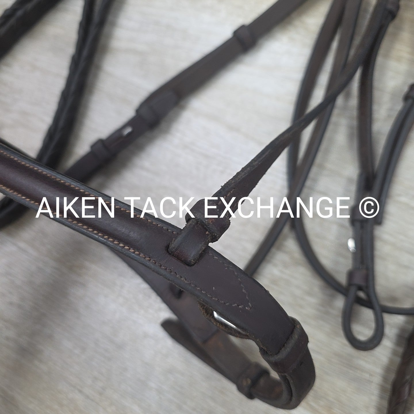 BARGAIN BUNDLE: Bridleway Fancy Stitched Bridle Oversize, Plain Raised Bridle Ov
