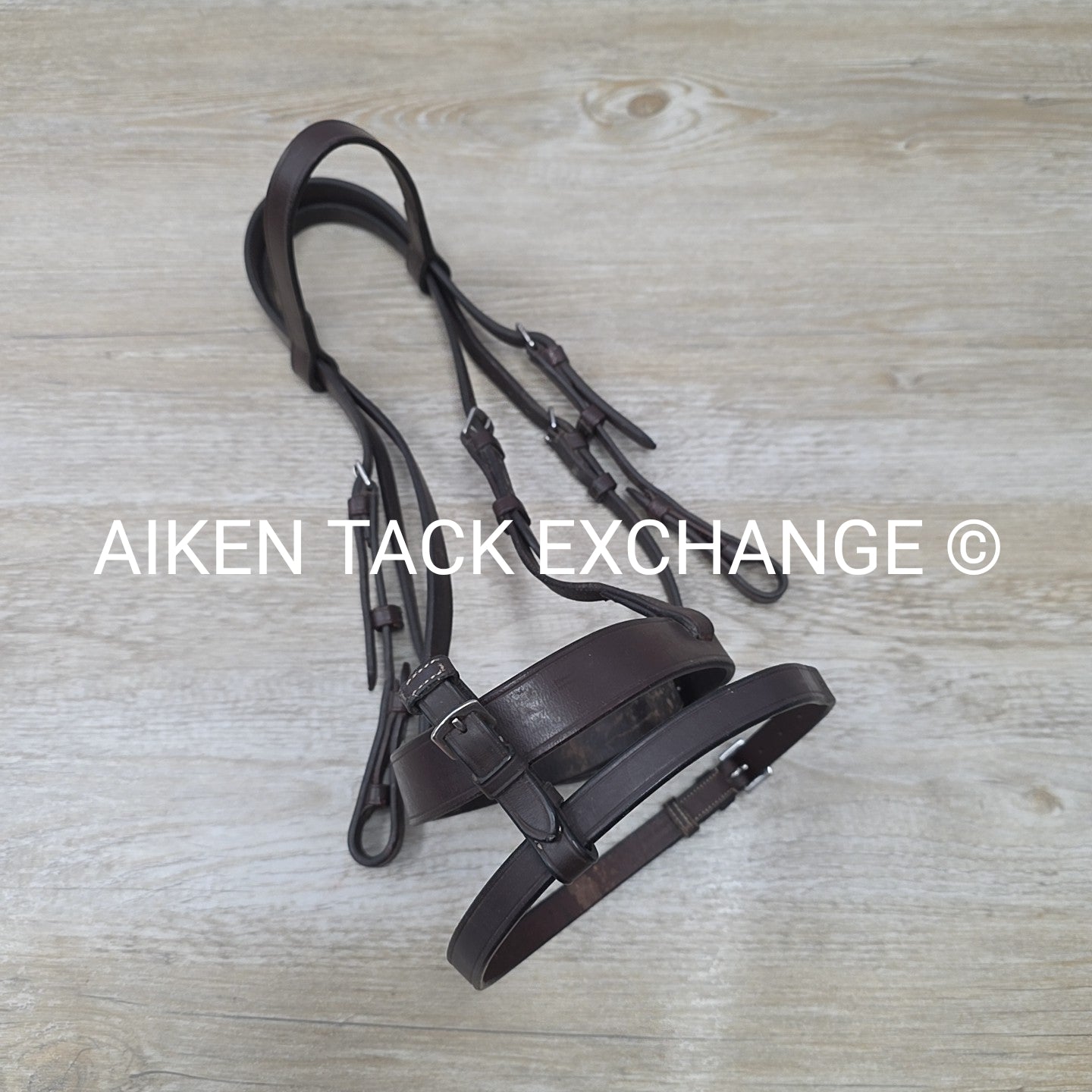 Flat Hunt Bridle, No Reins, Size Pony