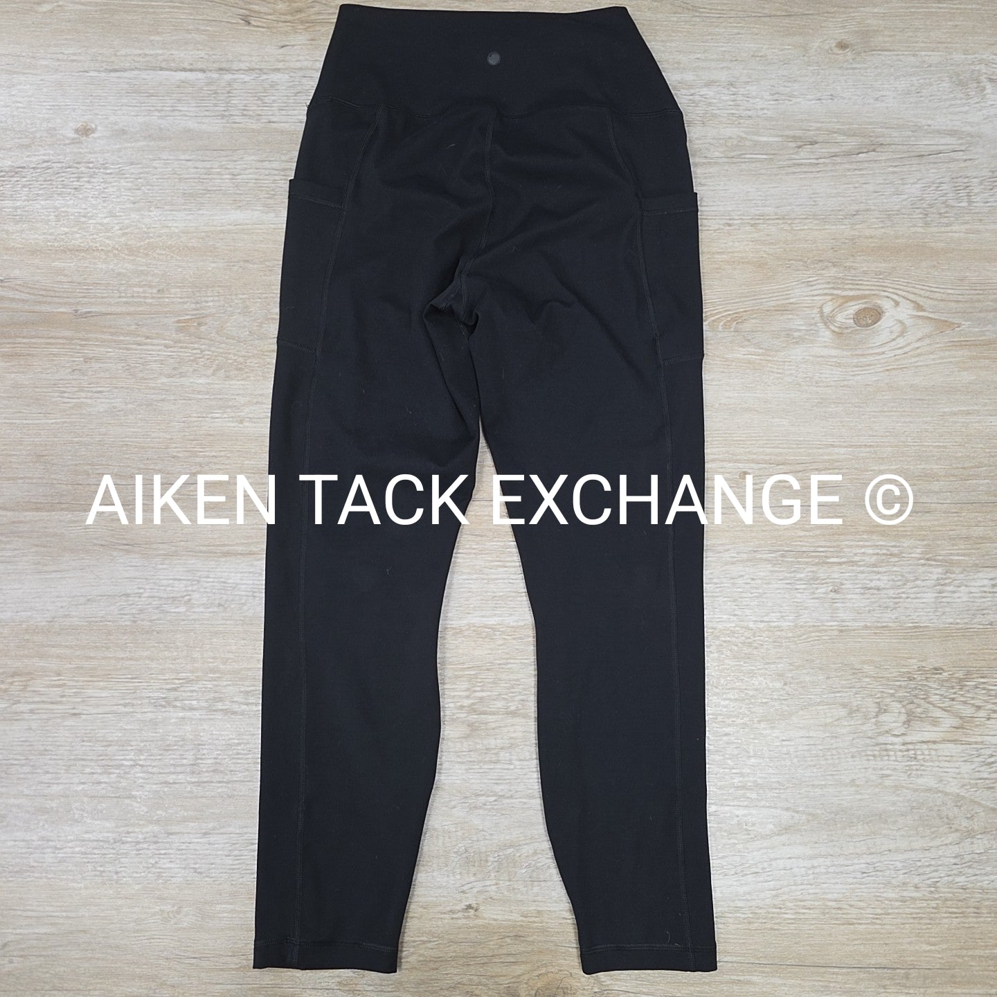 Yogalicious Lux Hi-Rise Tribeca Ankle Tights w/ Pockets, Women's Size L
