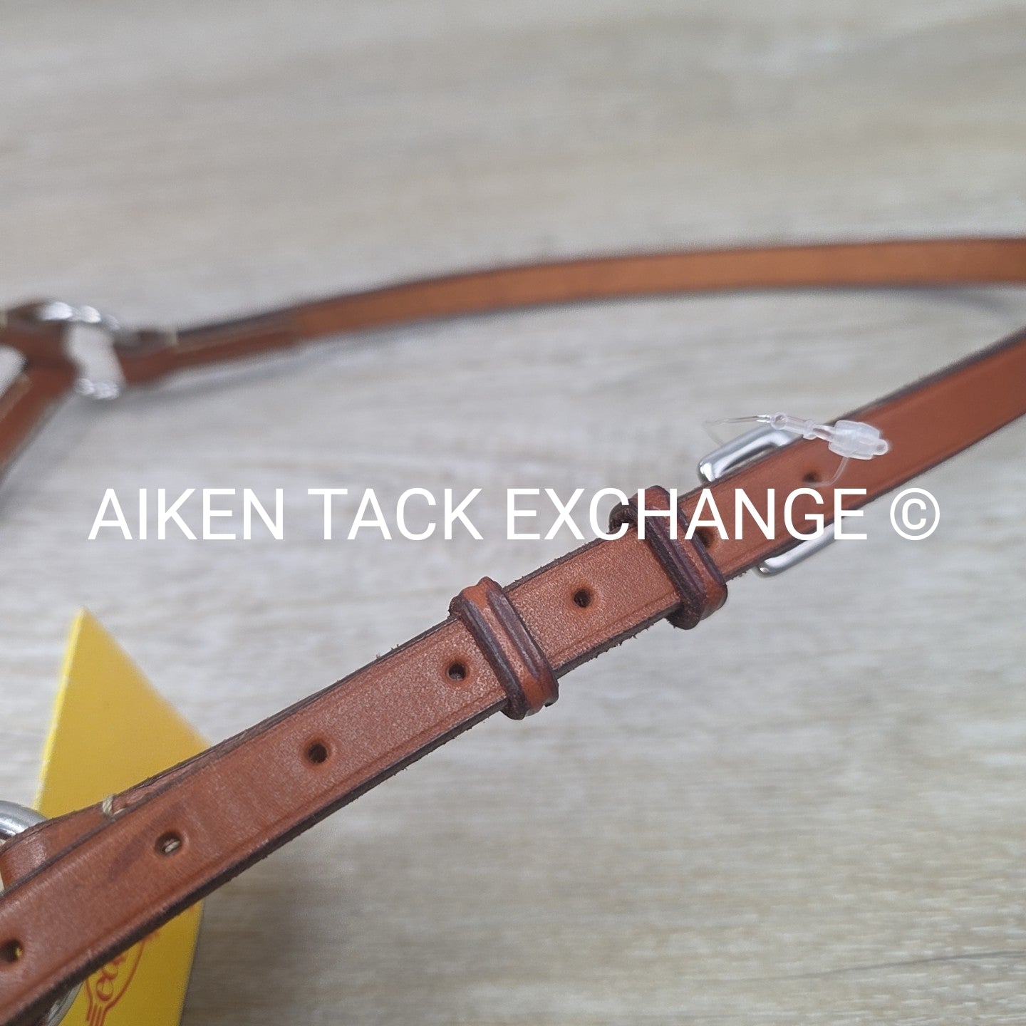Edgewood Raised Fancy Stitched Figure 8 Noseband, Brown, Size Cob