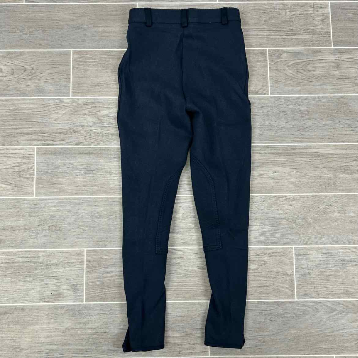 Eqituff Children's Knee Patch Breeches, Navy, Size 10, Brand New