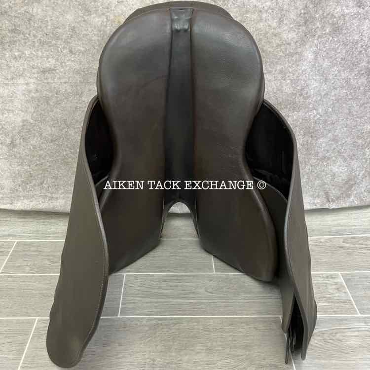 2015 Shively MMX Cut-Back Saddle Seat Show Saddle, 21" Seat, Adjustable Stirrup Bars