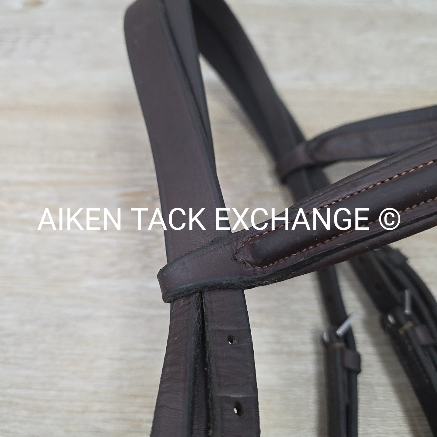 BARGAIN BUNDLE: Dover Saddlery Fancy Stitched Bridle with 2 Pairs Laced Reins &