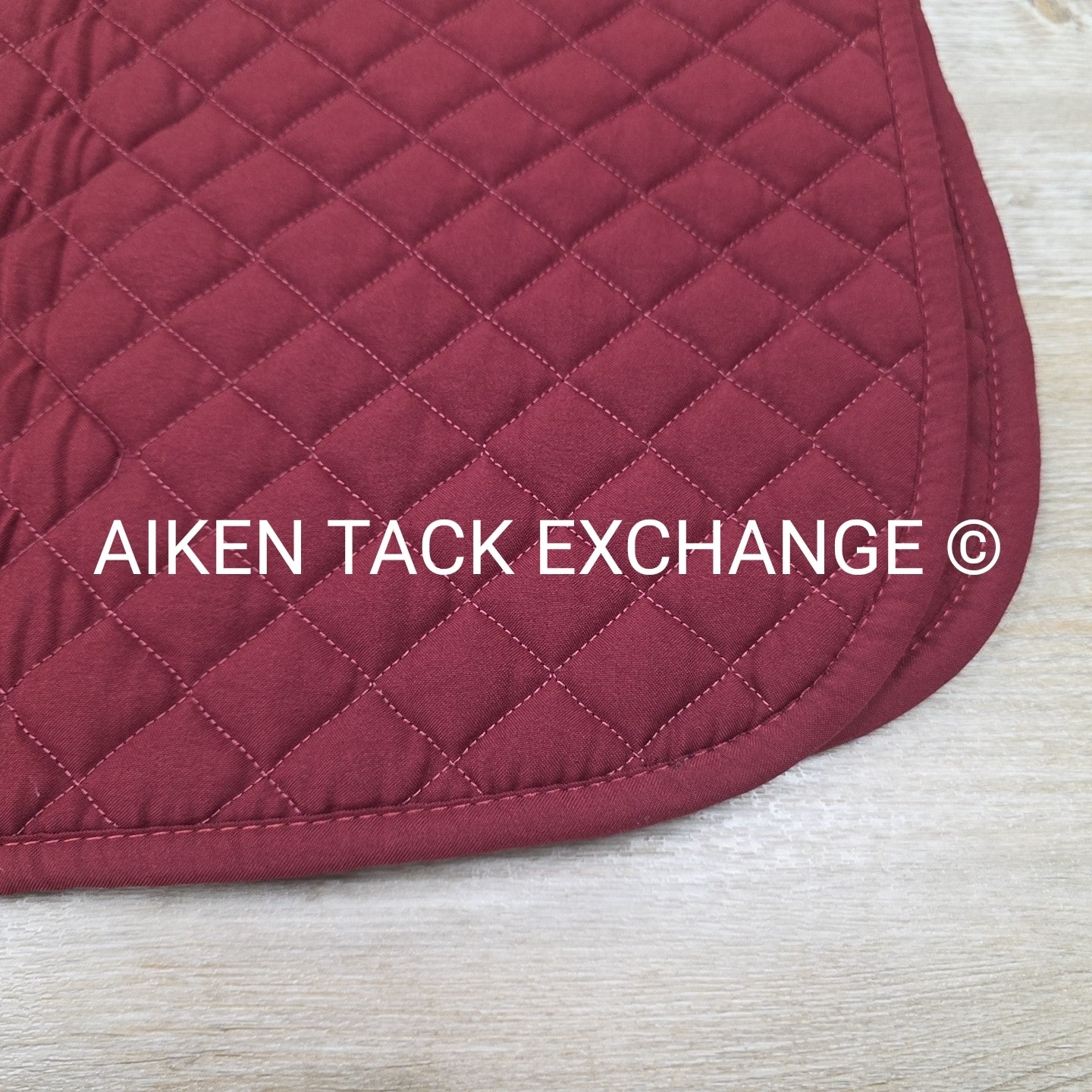 Dover Saddlery All Purpose Saddle Pad, Burgundy