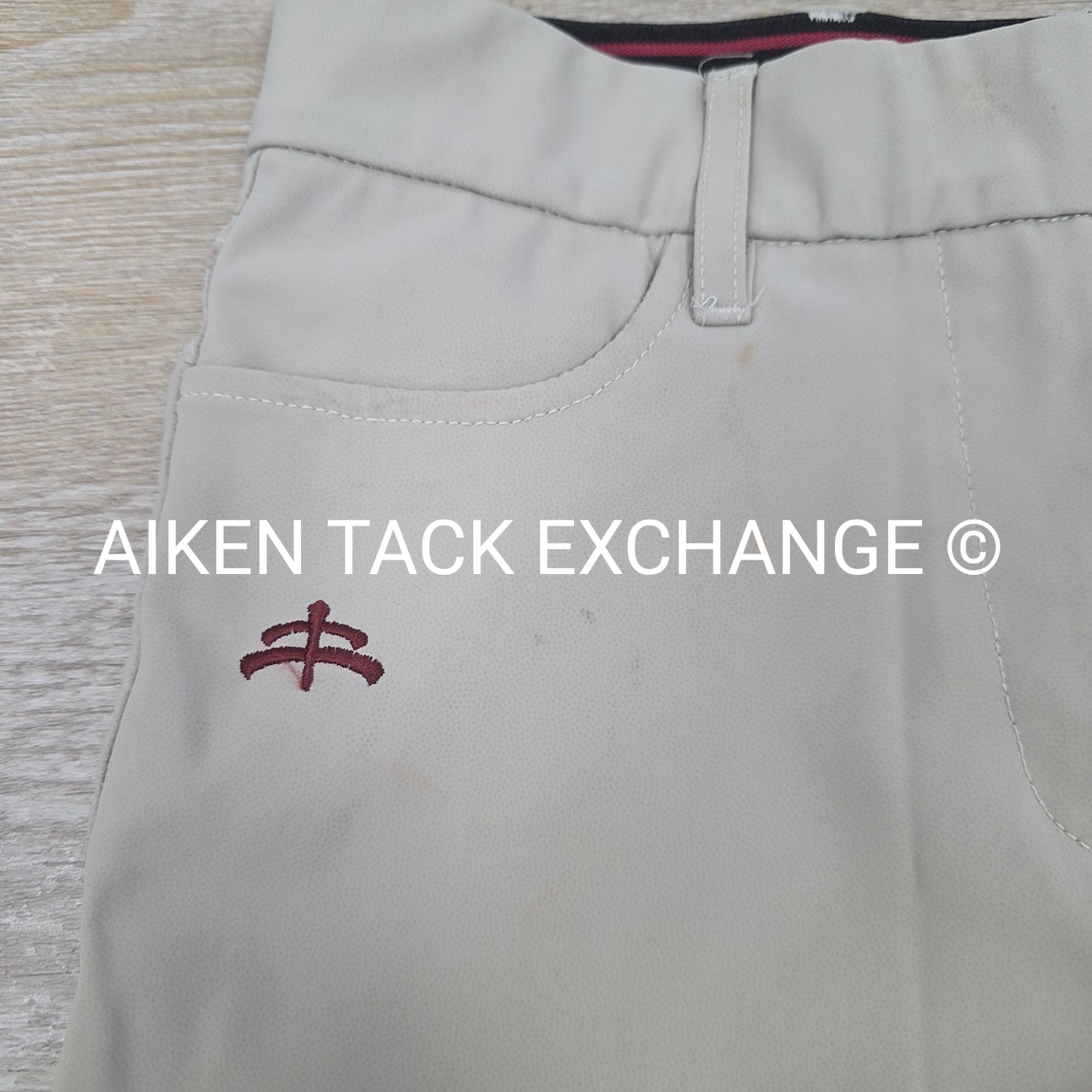 MakeBe Jessica Silicone Grip Knee Patch Breeches, Women's 6 (runs small)