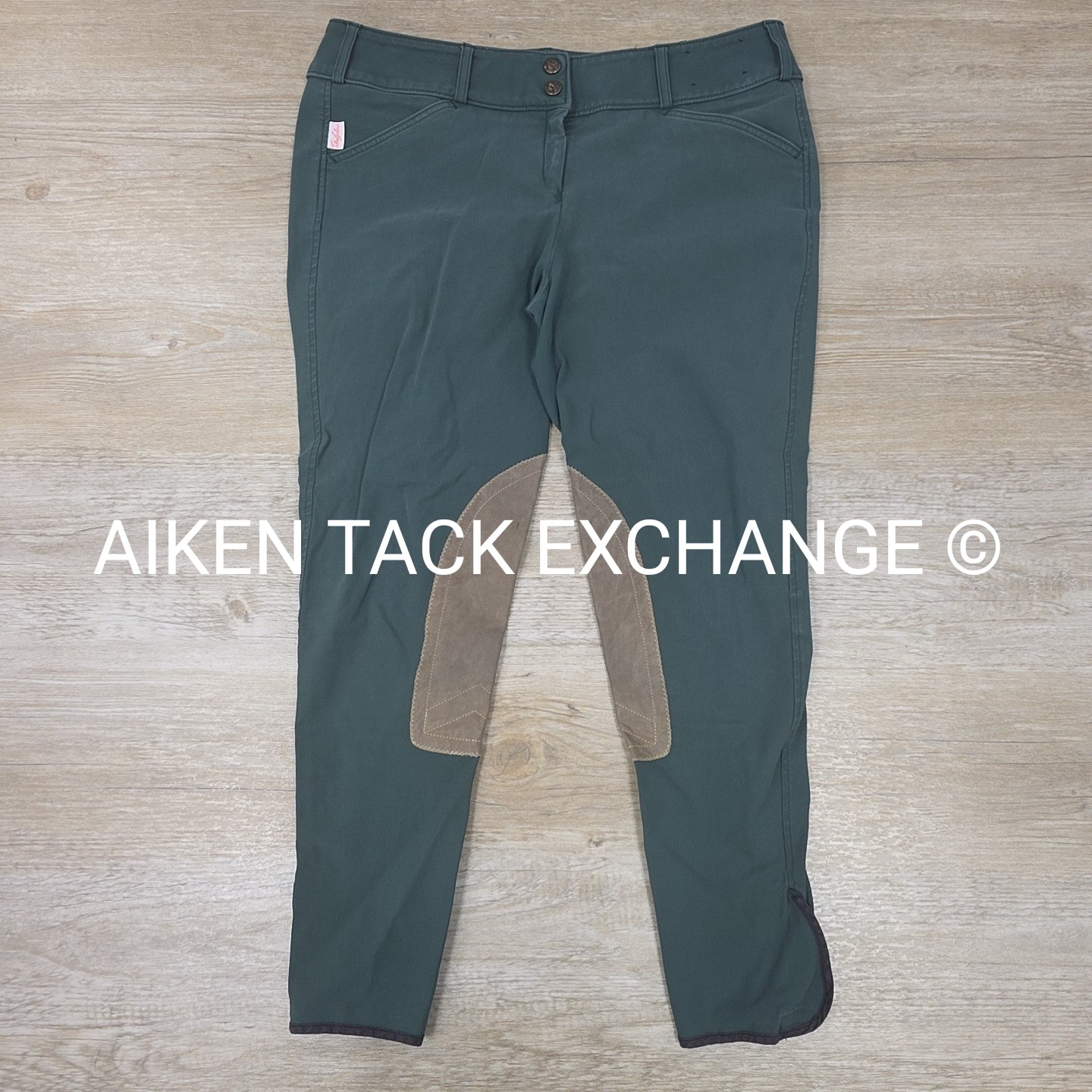 Tailored Sportsman Trophy Hunter Knee Patch Breeches, Size 32 R